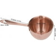 thumbnail image 2 of ABCISI Mini Butter Warmer, 6.7oz/200ml Stainless Steel Mini Butter Warmer Coffee Milk Warmer Pot with Dual Pour Spouts Small Saucepan Chocolate Melting Pot (Rose Gold), 2 of 18