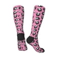 thumbnail image 5 of Lsque Cute Panda Printed Crew Socks Men's Women's LightWeight Thin Casual Calf Socks ,Knee High Socks,Cotton Socks, 5 of 9
