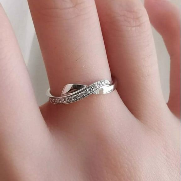 2Ct Round Cut Lab-Created Diamond Women's Wedding Band Ring 14k White Gold Plated