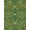 Green Gold Ivory, Pattern 11, variant on ODIKA Circle Octopus Nautical Vintage Creature Motif Coral Retro Wave for Dorm Room, Small Living Apartment, Stain Resistant Low Profile