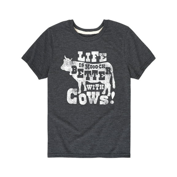 Country Casuals - Life Is Better With Cows - Toddler Short Sleeve Graphic T-Shirt