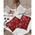 thumbnail image 4 of Memorial Day White Blue Star on Red Outdoor Pillow Covers Set of 2,Decorative Waterproof Throw Pillow Case,Patriotic Liberty Celebration Cotton Linen Soft Cozy Cushion Pillowcases, 4 of 7