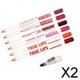 thumbnail image 1 of 2-4 paquetes de 6 piezas lápiz labial lápiz de aplicación suave resistente al agua para 2 piezas, 1 of 10