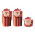 thumbnail image 4 of 100x Paper Baking Cups, Christmas Cupcake Wrapper, Candy Cupcake Liners Muffin Cake Cup for Baby Showers Weddings Graduation Party Santa, 4 of 8