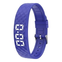 Smart Wristband under $5! Cagogo Vibration Reminder Smart Wristband, Sleep Monitoring Alarm Watch, Rechargeable Fitness Tracker, Sports Wristband for Men and Women, Health Activity Monitor