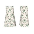 thumbnail image 7 of KLL palm trees Pattern Womens Summer Dresses 2025,Loose Round Neck Sleeveless Sundresses Tank Dresses with Pockets, 7 of 7
