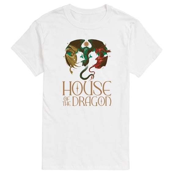 House of the Dragon - Dragons Logo - Men's Short Sleeve Graphic T-Shirt