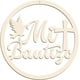 thumbnail image 1 of Letrero de madera "Mi Bautizo", suministros para baby shower, letras de madera, decoraciones para fotomatón, adornos colgantes de pared para baby shower de 11.8 pulgadas, 1 of 9