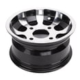 thumbnail image 1 of 10 Inch ATV Wheel Rim, Aluminum Alloy ATV Wheel Rim, ATV Wheel Hub for ATVs, Karts, Quad Bike, Front and Rear Wheel Rim Hub Replacement, Black, 1 of 7