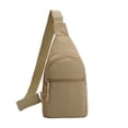 thumbnail image 2 of Fasiaou Chest Bag with Multiple Pockets, Adjustable Waist Strap, Durable Nylon Fabric for Sports, Travel, and Daily Use, Crossbody Sling Pack for Men and Women, 2 of 6