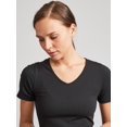 thumbnail image 4 of Kalon Women 4-Pack V-Neck T-Shirt Base Layer, 4 of 7