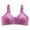 Purple, variant on Sngxgn Women's Smoothing Comfort Underwire Lightly Lined T-Shirt Bra(Red,38)