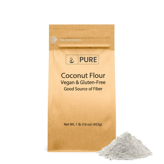 Pure Original Ingredients Coconut Flour 1 lb Wheat Flour Alternative, Baking.