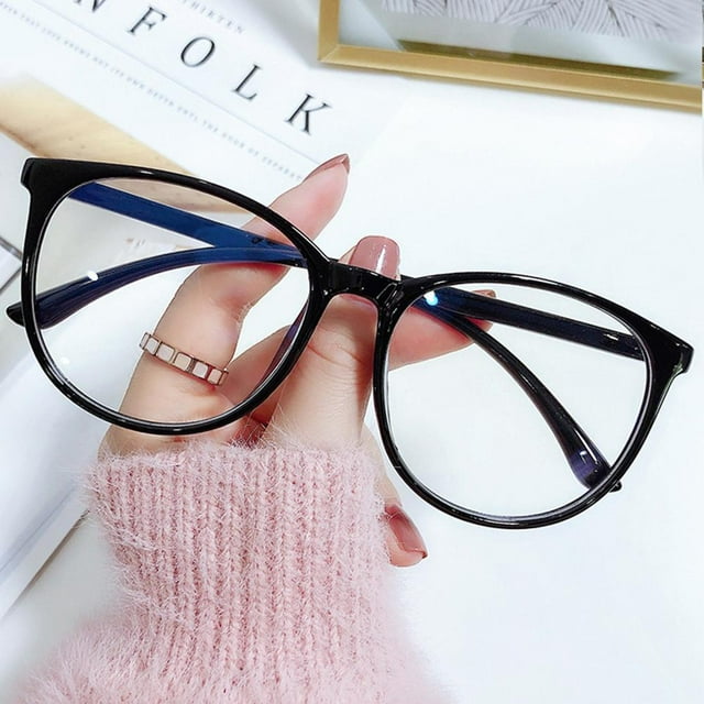 Daily Mix Store Monture de Lunettes d'Ordinateur FROVOL Lumière Bleue Mode Coréenne Lunettes Rondes pour Femmes H2i1 Optique Lunettes pour Hommes Lunettes