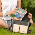 thumbnail image 5 of FORMRS 1-Subject Spiral Notebook 8" x 5" College Ruled 60 Refillable Sheet A5 Hard Cover, Pink Seaside Boat, 5 of 7
