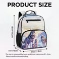 thumbnail image 7 of Jeiento Wild Wolf Lightweight Toddler Backpack for Preschool, 13.5 Inch Kids School Bag for 2-5 Year Old Boys, Bookbag with 2 Side Mesh Pockets, 7 of 7
