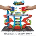 Hot Wheels City Mega Car Wash Playset with 1 Toy Color Shifters Car in