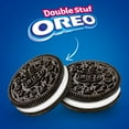 thumbnail image 5 of (3 pack) OREO Double Stuf Chocolate Sandwich Cookies, King Size Snack Pack, 4.1 oz, 5 of 14