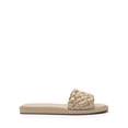 thumbnail image 2 of Dream Pairs Women’s Braided Slide Sandals Square Open Toe Slip On Cute Flat Summer Slides, 2 of 5