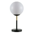 thumbnail image 2 of SAFAVIEH Gemini 17 in. Mid-Century Sphere Iron Table Lamp, Black, 2 of 4