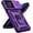 Purple w/ Slide Camera 2nd gen. Military Grade, variant on for Motorola Moto G Stylus 2025 Case with Slide Camera Cover HD Screen Protector [Military Grade 16ft. Drop Tested] Magnetic Ring Holder Kickstand Protective Phone Case for Moto G Stylus 2025, Red