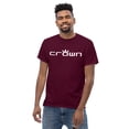 thumbnail image 2 of CROWN WHITE TITLE Men's classic tee (Maroon, 5XL), 2 of 2
