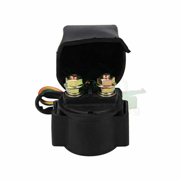  Relais 12v pour Quad 110cc Bobina Bobina 110cc Régulateur  Redresseur Starter Relay Bobine D'Allumage Boitier CDI pour 50cc 70cc 90  110cc ATV Quad Bobine Allumage Hytrack Relais