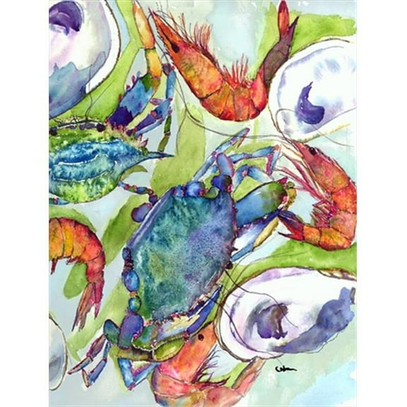 Fish Dolphin Mahi Mahi Flag Garden Size