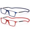 thumbnail image 3 of Dsscvnef Lightweight Adjustable Reading Glasses for Men Women Computer Readers with Neck Strap Foldable Design Indoor Outdoor Use, 3 of 3