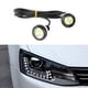 thumbnail image 2 of Luz de señal de giro de marcha atrás para coche y Ehuebsd motocicleta bombilla LED de ojo de águila blanca DRL accesorios de modificación 2 uds., 2 of 8