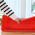 thumbnail image 3 of HLONK 3 PCS 17 Inch Plastic Flower Window Planter Box  Rectangular Flower Pot Planters with Drainage Holes  Vegetables Flower Growing Container Plant Pot  Red for Indoor Outdoor Garden  H, 3 of 6