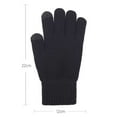 thumbnail image 3 of Roncen Unisex Winter Touch Screen Gloves, Soft Warm Fleece Lined with Knit Cuff for Texting & Outdoor Activities, 3 of 4