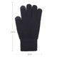 thumbnail image 3 of Guantes para hombre y mujer, de color bloqueado, para exteriores, sin dedos, de lana gruesa, informales, de moda, con parte superior acrílica., 3 of 5