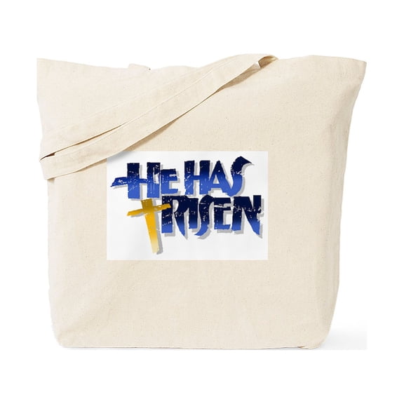 CafePress - He Has Risen Tote Bag - Unisex Canvas Tote Bag, Beige, 1-Piece