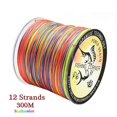 thumbnail image 3 of 12 Strands Braided Fishing Line 300mm 500m PE Multifilament Multicolor Line Super Strong Japan Fish Line Saltwater Fishing Wire 12Strands1000m Multi 2-0.245mm-40LB, 3 of 6