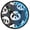 Cute Pandas Face, variant on Dailycode Night Light Wall Clock Glow in The Dark 12 inch Battery Operated Silent Luminous Clocks, Flower Seacoast