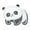 Divided plates, variant on Bamboo Fiber Children'S Tableware Set Cute Cartoon Pier Pier Panda Kids Eat Bowl Baby Compartment Dinner Plate 1Pcs