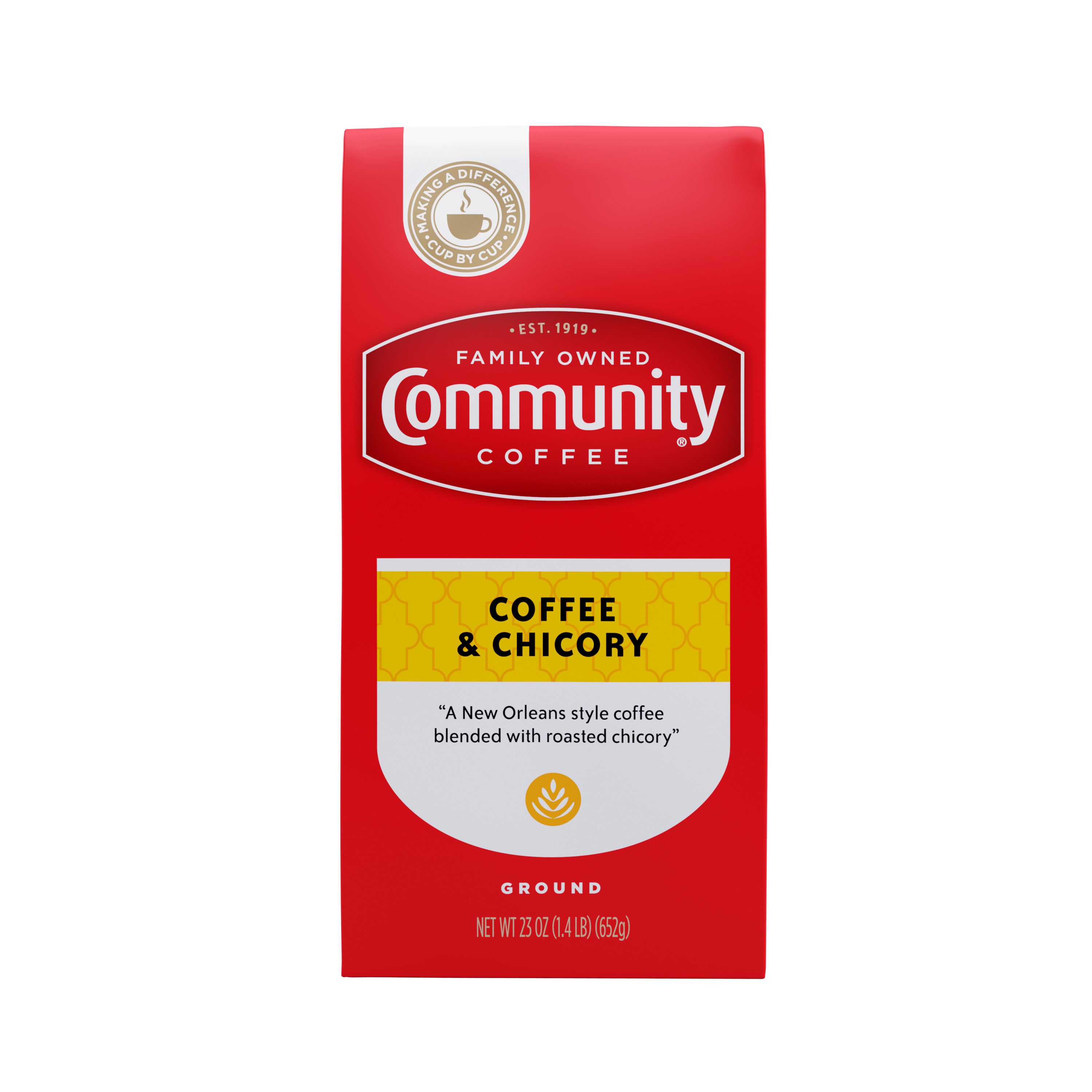 Community® Coffee Coffee & Chicory Ground Coffee 23 oz. Bag Walmart
