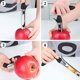thumbnail image 5 of Apple Corer de acero inoxidable Apple Core Corer con hoja dentada afilada y mango ergonómico Herramienta removedora de núcleo de manzana o pera para frutas y verduras ( Feliz Sencillez, 5 of 5