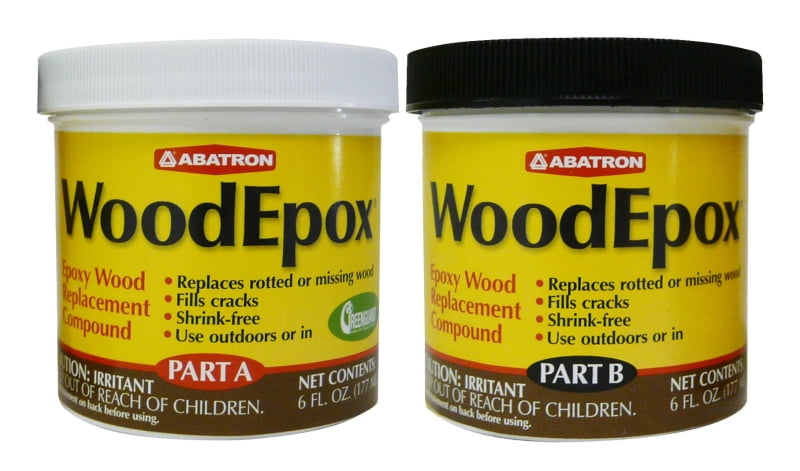 Abatron WEAB6OR Woodepox Kit, 12 Oz