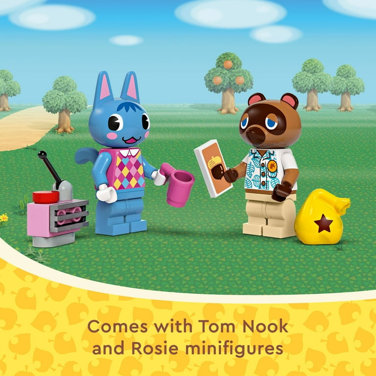 LEGO Animal Crossing Nook s Cranny Rosie s House Buildable Video Game Toy for Kids Includes 2 Animal Crossing Toy Figures Birthday Gift Idea for