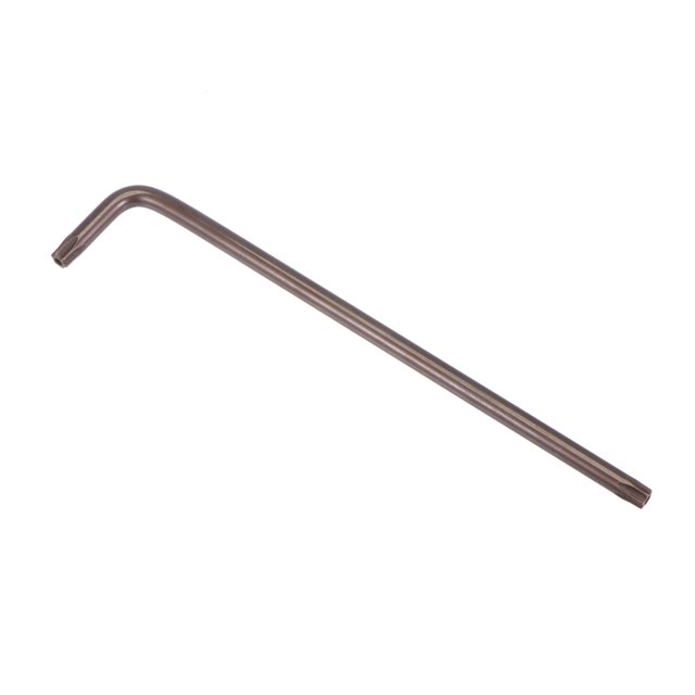 Unique Bargains T40 Anti Tamper Proof Torx Star Key Bit Wrench, L-Shape 7.48-inch Long Arm, S2 Steel
