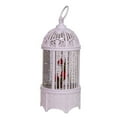 thumbnail image 3 of Kurt S. Adler 10.25-Inch Battery-Operated LED Swirl Cardinals Bird Cage Water Lantern, Multi, 3 of 4