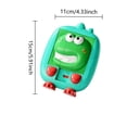 thumbnail image 2 of Animal Series Sliding Puzzle Green Dinosaur Toy for Kids Smooth Sliding Tiles Educational STEM Learning Game Portable Travel Activity Ages 3-8 Home Classroom Playtime,Green, 2 of 5