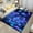 2, variant on 3D Geometric Carpet Neon Lights Rugs Hexagons Carpets for Home Play Gaming Room Decor Living Room Bedroom Teens E-Sport Rug Mat