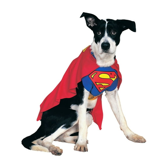 DC Comics Superman Pet Costume Accessory Set for Dogs or Cats by Rubies, Large