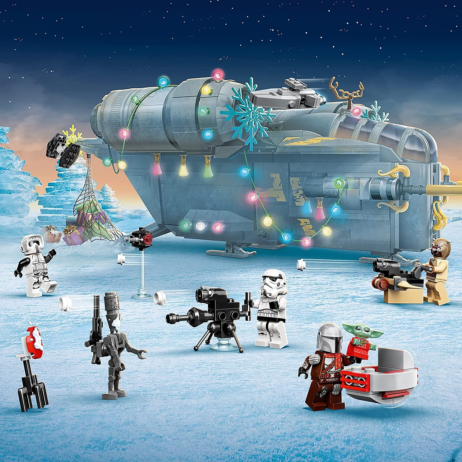 LEGO Star Wars Advent Calendar 75307 Building Toy for Kids (335 Pieces)