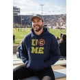 thumbnail image 2 of John Cena U Can't See Me Mens Blue Hoody Sweatshirt, 2 of 4