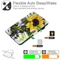thumbnail image 3 of TECH CIRCLE iPad 10th Generation Case 2022, Flip Folio PU Leather Lightweight Stand Case with Auto Sleep/Wake Wallet Case for iPad 10th Gen 10.9 inch 2022 A2696 A2757 A2777, Sunflower, 3 of 7