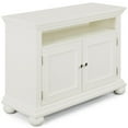 thumbnail image 1 of Homestyles Dover Wood Entertainment Stand in Off-White, 1 of 10